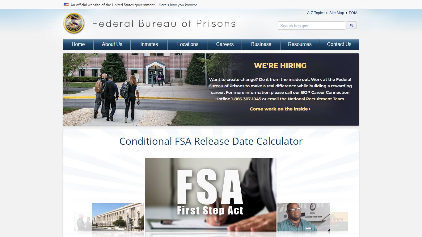Inmate Furloughs - Federal Bureau of Prisons
